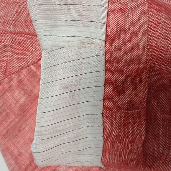 Talbots 100% Linen Double Button lined Ladies Blazer. Size 12 petite - Picture 10 of 10